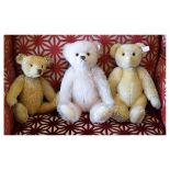 Three Steiff bears comprising: 05343, 00529 and 02899, tallest approx 30cm tall