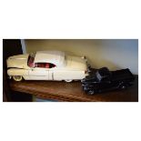 Cream 1:24 scale Danbury Mint 1953 Cadillac Eldorado, together with a Franklin Mint Precision