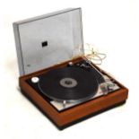 Goldring Lenco GL78 stereo transcription turntable with teak frame