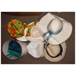 Large selection of vintage hats