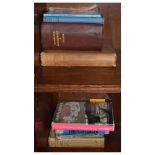 Books - Group of eight books (mainly novels) comprising: AA Milne - Now We Are Six, Ian Fleming -