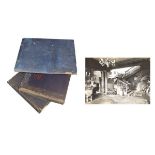 Three scrap books, two of which relating to the Great War (1914-1918) containing various cut-outs to