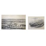Large format print on board - Two views of Weston-Super-Mare, 100cm x 165cm and 90cm x 113cm