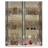 Large collection of assorted glassware