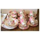 Royal Albert 'Lady Carlyle' pattern part tea set