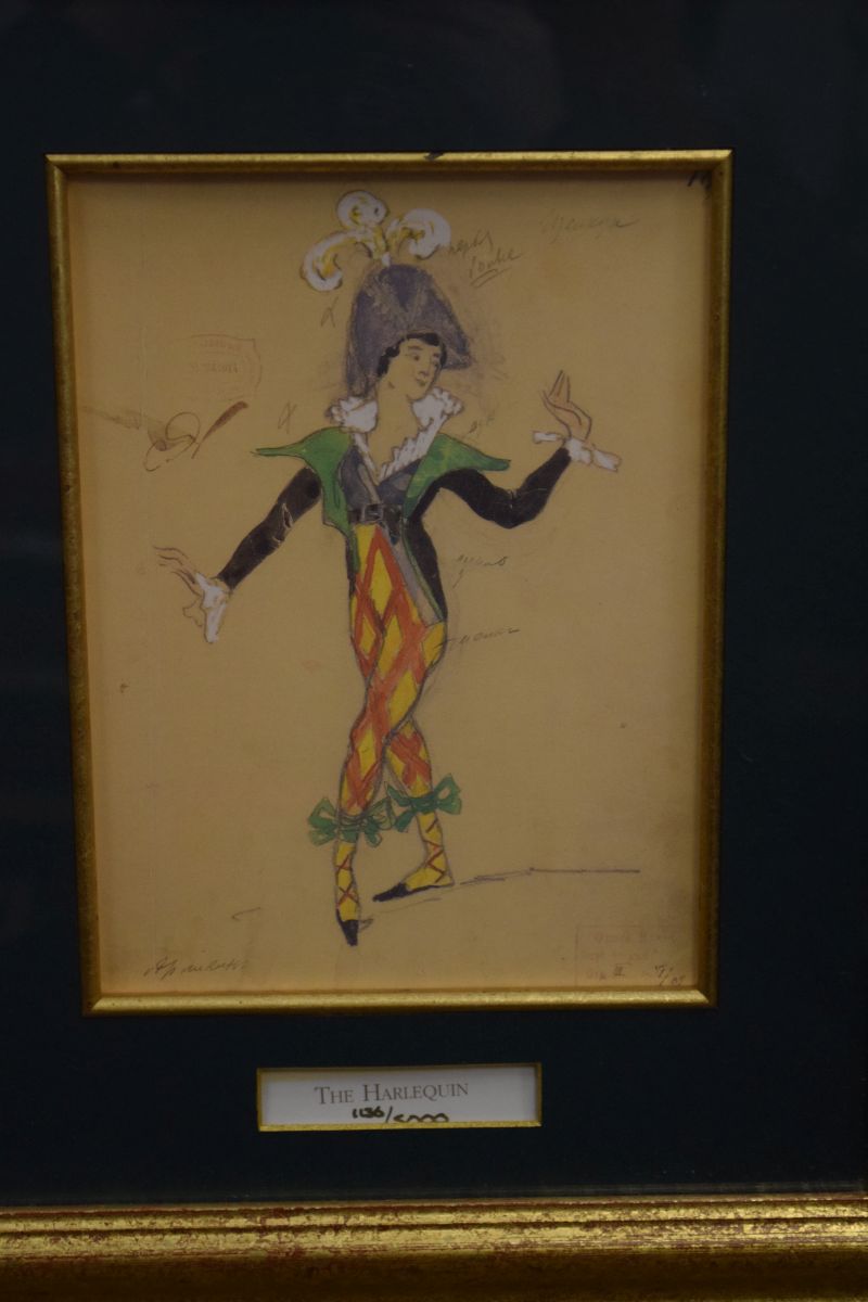 Set of eight limited edition prints - Original designs of the Bolshoi Nutcracker, 1919, numbered - Image 4 of 8