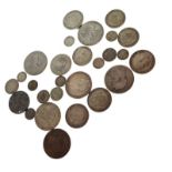 Coins - Collection of World and GB coins and medallions including; Georgian crowns, etc
