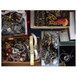 Large quantity of dress, costume and fashion jewellery
