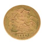 Gold Coins - George V sovereign 1929