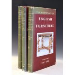 Books - The Dictionary of English Furniture volumes 1-3 (Ralph Edwards, CBE, FSA)