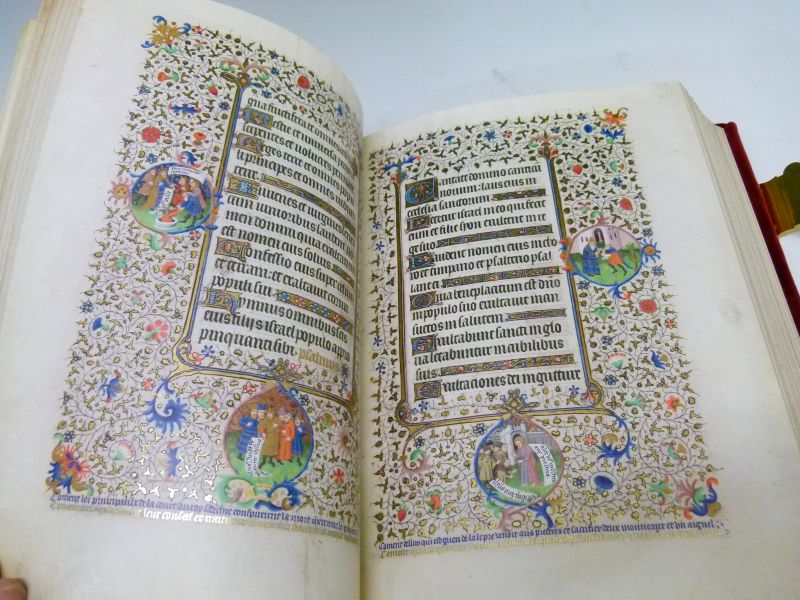 Illuminated manuscript - Limited edition facsimile (147/980) of 'The Bedford Hours', Lucerne, - Image 7 of 12