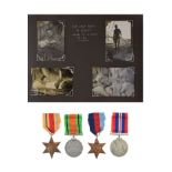 Medals - World War II RAF group, - comprising: War Medal, Defence Medal, Africa Star and 1939-45