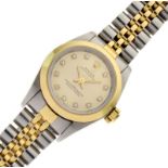 Rolex - Lady's Oyster Perpetual Superlative chronometer, ref: 67183 automatic wristwatch, gold and