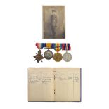 Medals - World War I & II group, comprising War Medal, Victory Medal (MiD) and 1914-15 Star