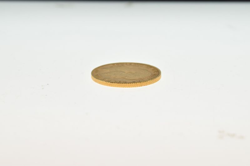 Gold Coin - Edward VII sovereign, 1904 Condition: Some light surface wear and wear to edges from - Image 5 of 5