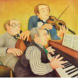 Beryl Cook (1926-2008) - Signed limited edition print - Musicians, published by Alexander Gallery,