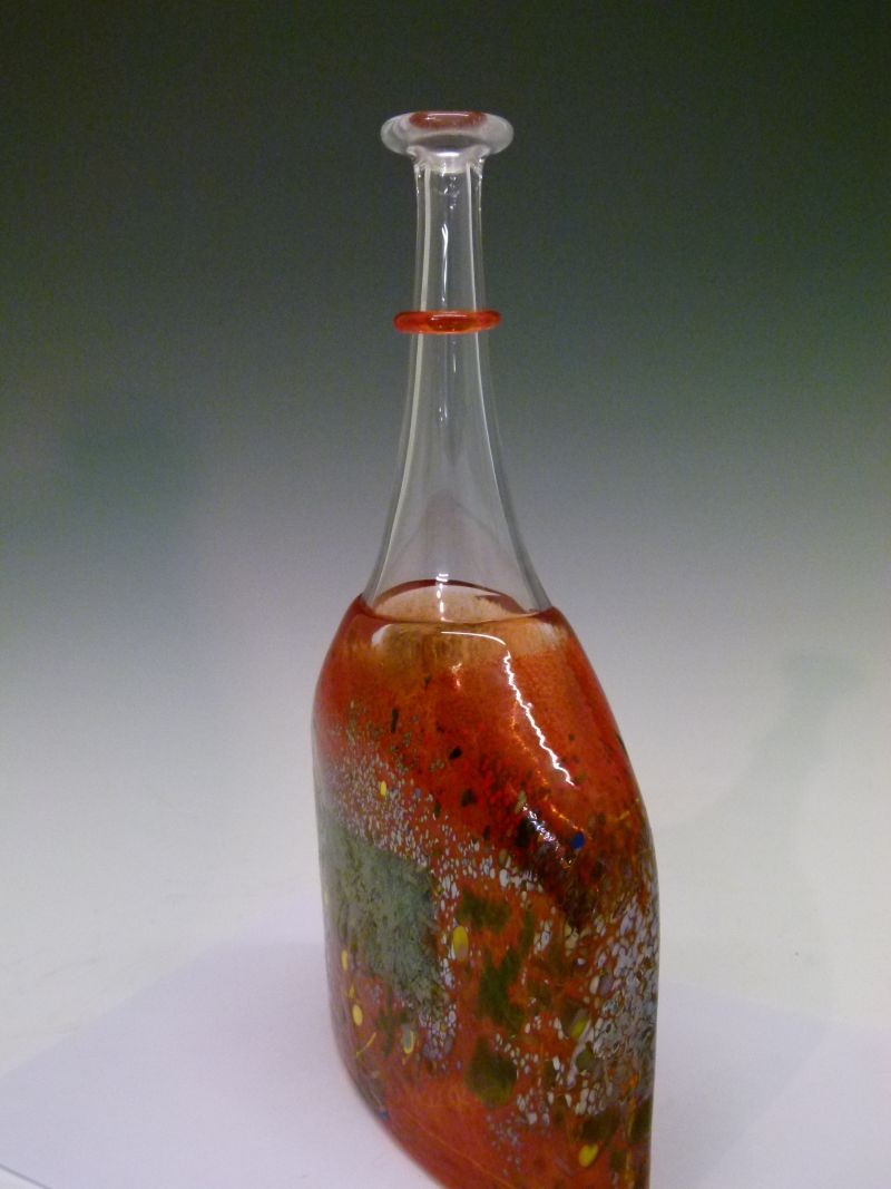 Bertil Vallien for Kosta Boda - Glass 'Satellite' vase, Artists Collection, inscribed and numbered - Image 5 of 8