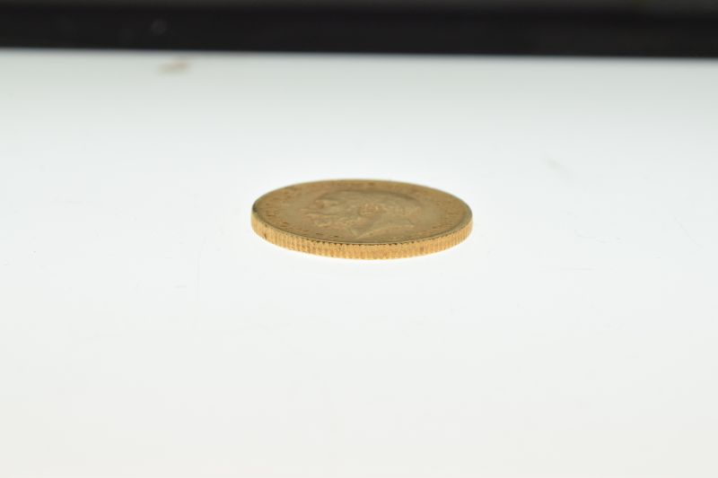 Gold Coin - George V sovereign, 1912 Condition: Some light surface wear and wear to edges from - Image 4 of 5