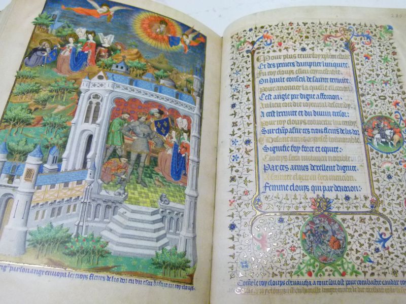 Illuminated manuscript - Limited edition facsimile (147/980) of 'The Bedford Hours', Lucerne, - Image 11 of 12