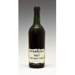 Bottle of Cockburn's Vintage Port 1967 Condition: Seal is intact, level is good just above the