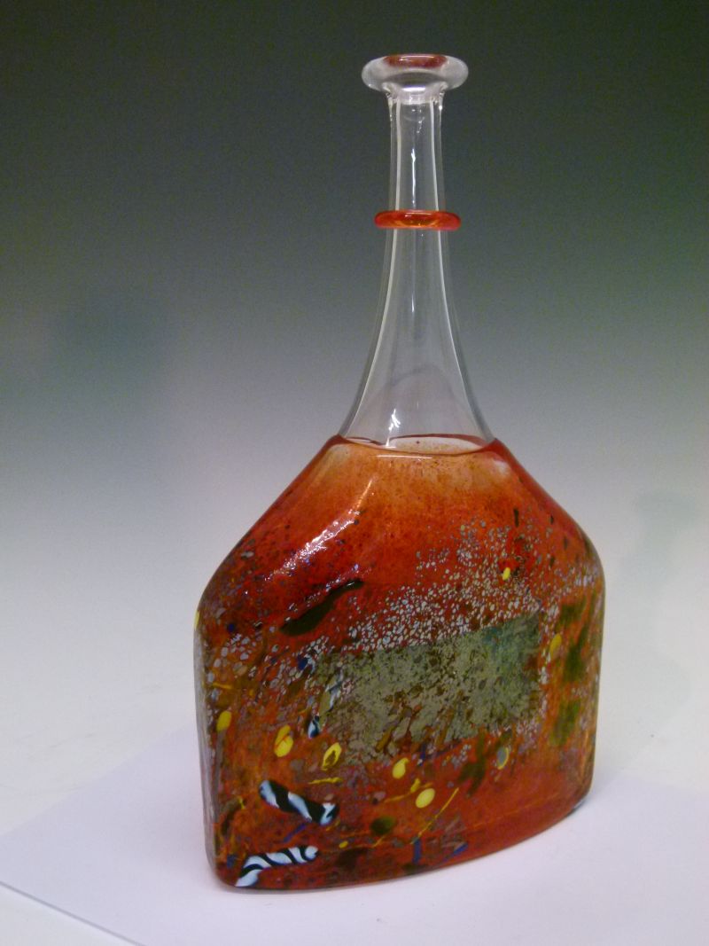 Bertil Vallien for Kosta Boda - Glass 'Satellite' vase, Artists Collection, inscribed and numbered - Image 4 of 8