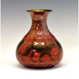 Richard Joyce for Pilkington's Royal Lancastrian - Good early 20th Century lustre pottery vase, of