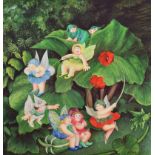 Beryl Cook (1926-2008) - Signed print, Fairy Dell, published by Alexander Gallery bearing Fine Art