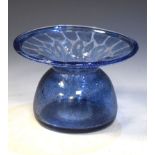 Circa 1970's Kosta glass bowl designed by Gorau Warff, 11cm high