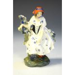 Royal Doulton figure - The female figure from 'The Chelsea Pair'