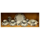 Quantity of Midwinter Marquis of Queensbury pattern tableware