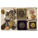 Coins and Medallions - Collection of medals, etc to include; Faithful Service Special Constabulary