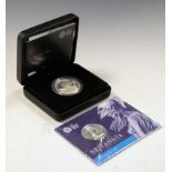 Silver coinage - Two 2015 1oz silver proof Britannias in Royal Mint presentation packs