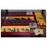 Britains - Group of five hand painted lead military figures comprising: 08957 Guard of the State