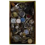 Collection of assorted dress, fashion and other wristwatches