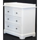 Mamas & Papas Orchard Collection baby changing chest of drawers fitted two short over two long