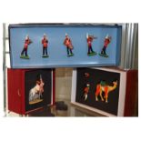 Britains - Military figure series set comprising: 00157 Band of the Life Guards, 00270 17th Loyal