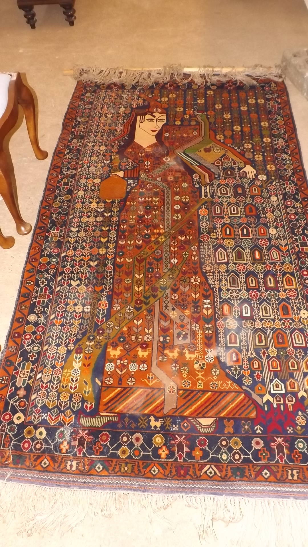 A 20th century Middle Eastern carpet/wal