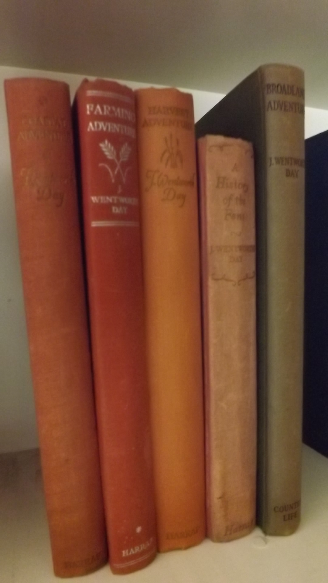 Five volumes of Fenland Farming Interest