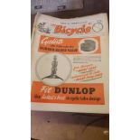 A quantity of early 1950s bicycle magazi