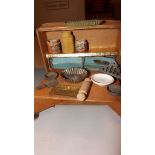 A homemade 20th century doll's provision