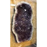 An extremely large piece of Amethyst col