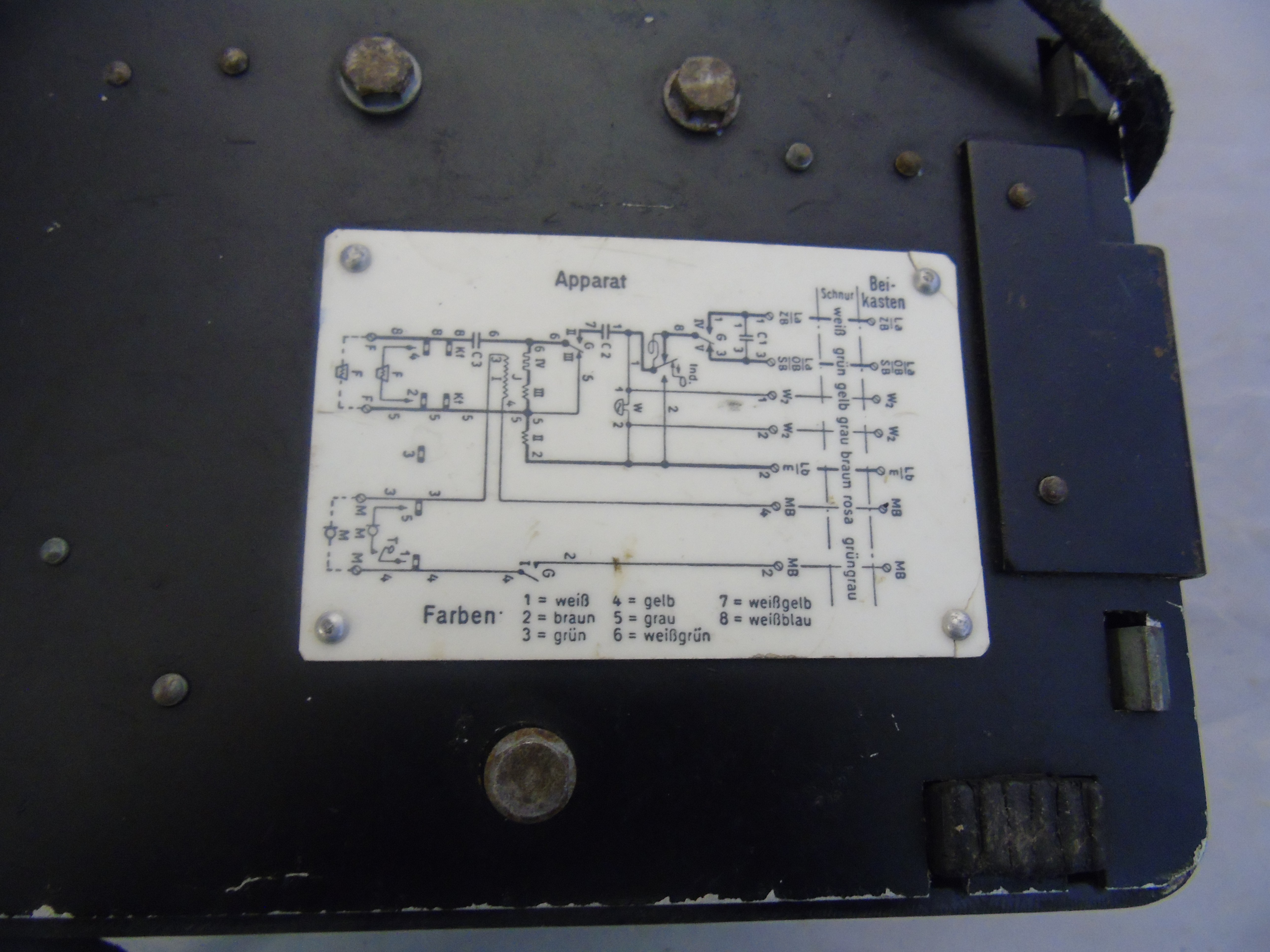 EARLY INTERNAL BAKELITE TELEPHONE EST [£20-£40] - Image 8 of 9