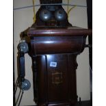 EARLY GERMAN JYDSK WALL MOUNTED TELEFON AKTIESELSKAB EST[£80-£120]