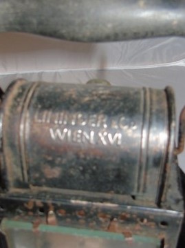 GERMAN TINPLATE RAILWAY LAMP STAMPED LININGER & CO WIEN XVI EST [£20-£40] - Image 3 of 7