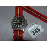 PRECISTA MILITARY ISSUE FALKLANDS WAR QUARTZ WRISTWATCH EST[£80-£120]