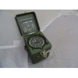 MILITARY BAROMETER METAL CASED BY THOMMEN SWISSZERLAND EST [£40-£80]