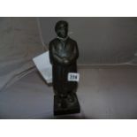 BRONZE EFFECT SCULPTURE - STOTER '44 26M TALL EST[£40-£60]