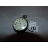 SILVER POCKET WATCH SUBSIDURY SECOND HAND CHESTER 1905 EST[£30-£60]