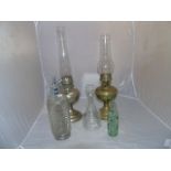 VINTAGE SODA SYPHON 2 LAMPS DECANTER & CODD BOTTLE EST [£15-£25]