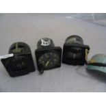 THREE RAF AIRCRAFT COCKPIT INSTRUMENTS 5 CM DIA EST[£35-£70]